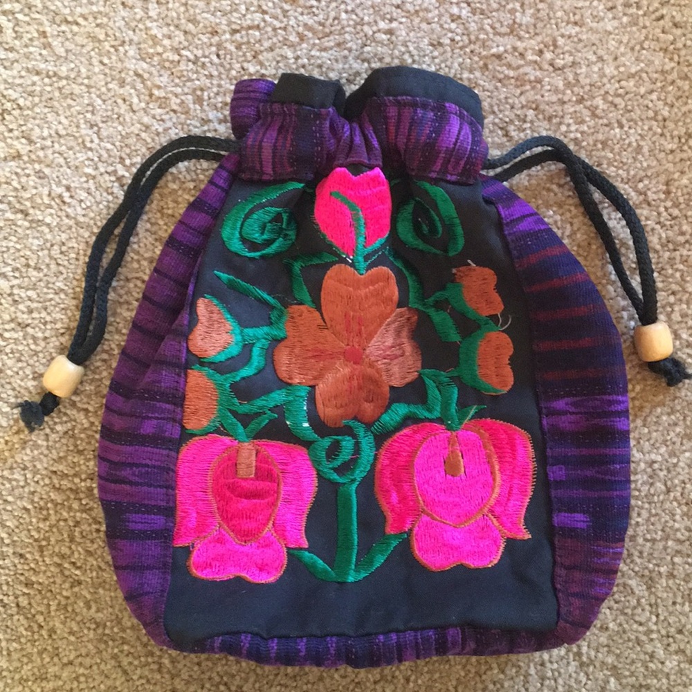 Small Drawstring Bag, NWOT